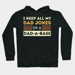 Funny Retro Dad Jokes Vintage Hoodie